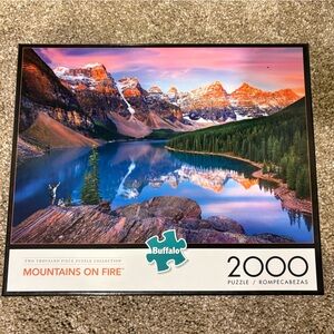 Puzzle - Mountains on Fire - brand new never opened